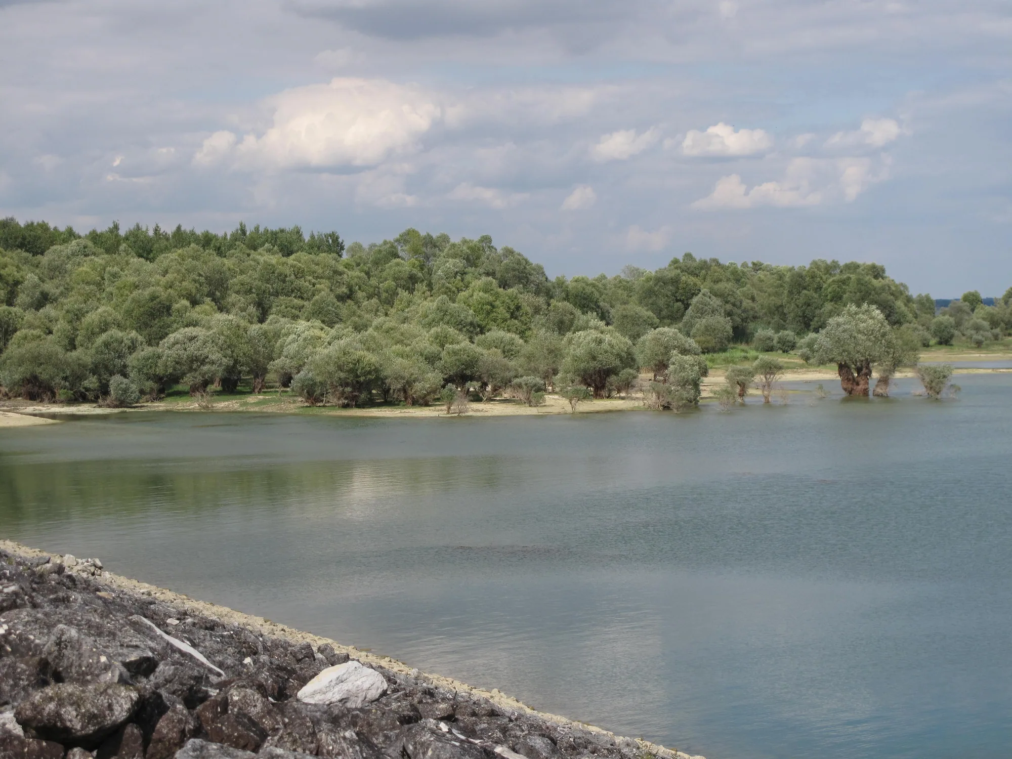 Les rives d’un lac de l’Aube